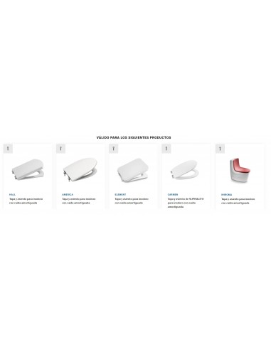 Jeu original Fixation Charnière Coussin Toilette Automne