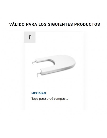 Juego Original Bisagra Acero Para Bidet MERIDIAN-N ROCA Juego Original Bisagra Acero Para Bidet MERIDIAN-N ROCA