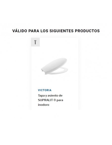 Juego Original Bisagra Acetálica Inodoro VICTORIA Posterior 2018 ROCA Juego Original Bisagra Acetálica Inodoro VICTORIA Posterior 2018 ROCA