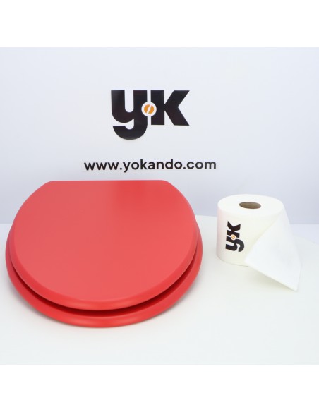 Tapa WC JACOB DELAFON VENUS Fabricada A Medida ROJO