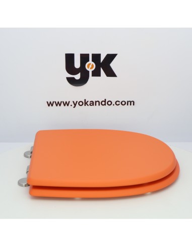 Tapa WC GALA BACARA Fabricada A Medida NARANJA
