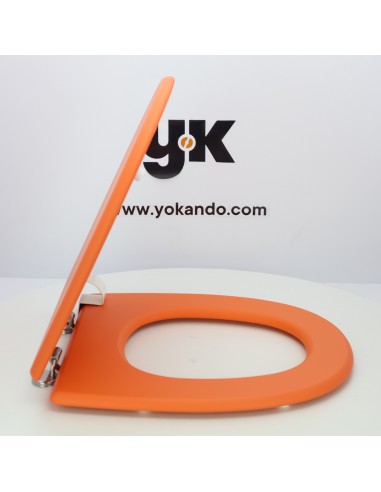Tapa WC GALA BACARA Fabricada A Medida NARANJA