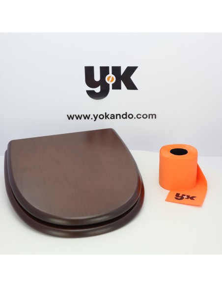 Tapa WC GALA BACARA Fabricada A Medida NOGAL OSCURO