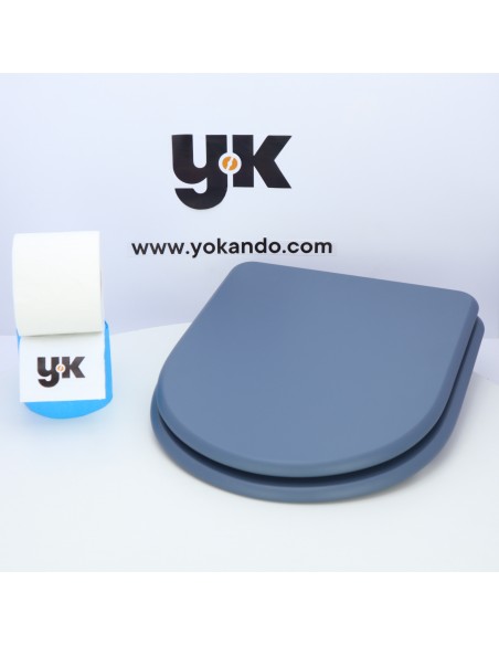 Tapa WC CERABATI ERICA Caída Amortiguada Fabricada A Medida AZUL CREPUSCULO