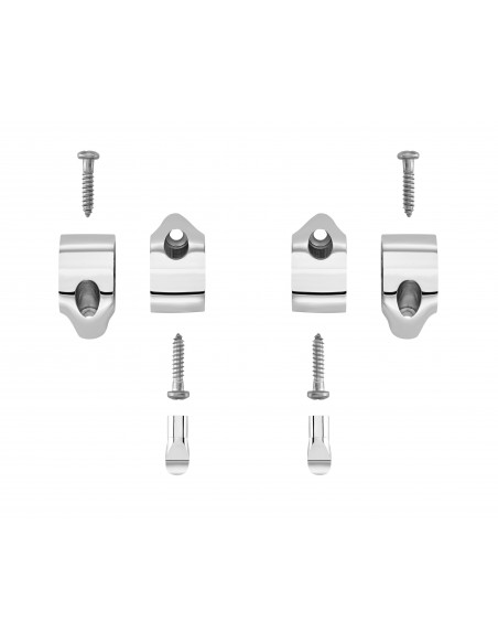 Original Set of Metal Elements Soft Close Hinge for ROCA Toilet Lid