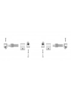 Kit Bisagra C.Amortig. Cr Laton 2