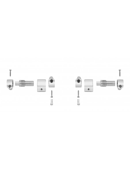 Set originale di cerniere a caduta imbottite per coperchio WC ROCA