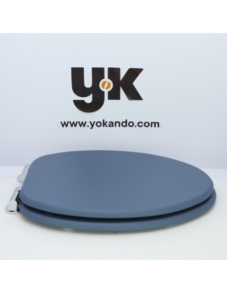 Tapa WC JACOB DELAFON PORTRAIT Caída Amortiguada Fabricada A Medida AZUL CREPÚSCULO