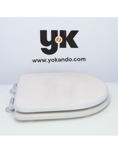 Tapa WC JACOB DELAFON IRIS Caída Amortiguada Fabricada A Medida BLANCO RÚSTICO