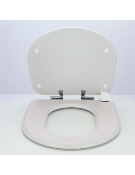 Tapa WC JACOB DELAFON IRIS Caída Amortiguada Fabricada A Medida BLANCO RÚSTICO