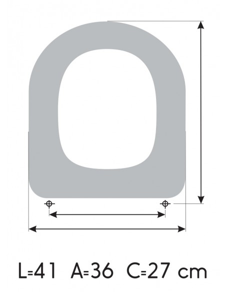 Tapa WC DURAVIT STARCK 3 SUSPENDIDO Fabricada A Medida MEDIDAS