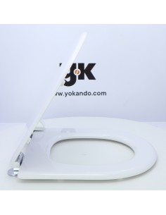 Tapa WC DURAVIT STARCK 3 SUSPENDIDO Caída Amortiguada Fabricada A Medida BLANCO 2
