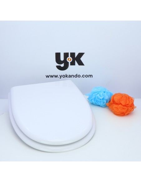 Tapa WC PORCHER VENETO Caída Amortiguada Fabricada A Medida BLANCO