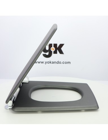 Tapa WC VILLEROY BOCH TOBOGA Caida Amortiguada Fabricada A Medida GRAFITO