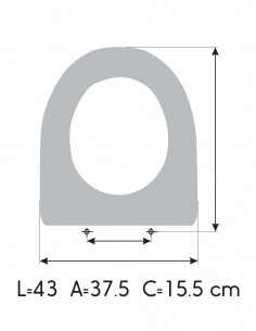 ROCA ACCESS Soft Close Toilet Seat ETOOS 2