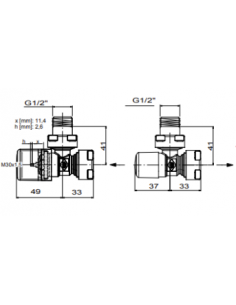 Kit Basic (gruppo valvole + detentore quadro e adattatori) 2