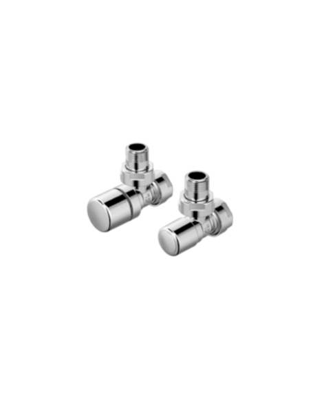 Kit Basic (valve set + square lockshield and adapters)
