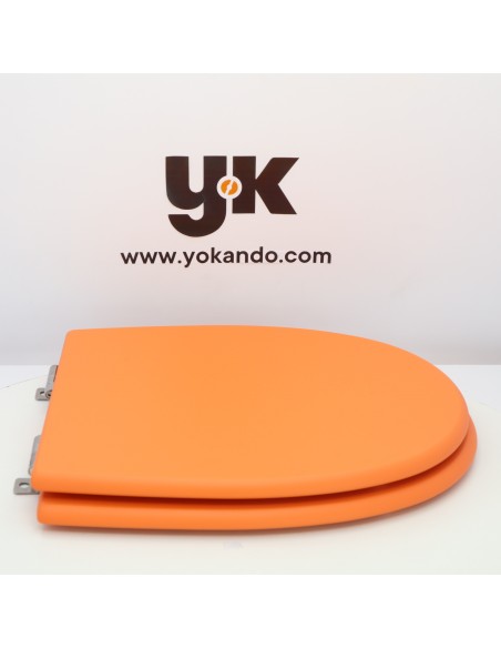 Tapa WC PORCHER VENETO Fabricada A Medida NARANJA
