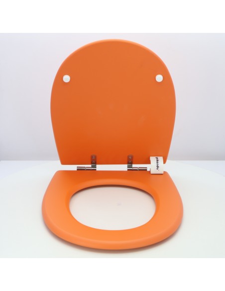 Tapa WC PORCHER VENETO Fabricada A Medida NARANJA