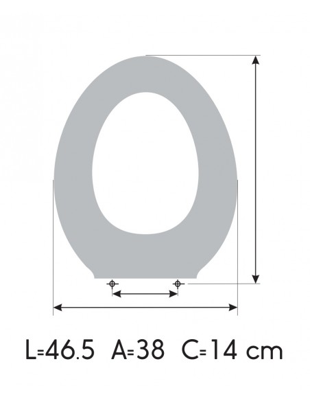 Toilet Seat ROCA CARMEN (PREVIOUS) made to measure