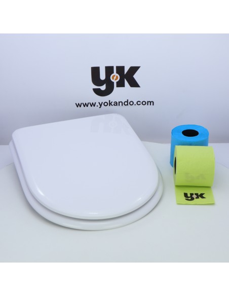 Tapa WC Universal RESIWOOD Modelo SAMBA color BLANCO Tapa WC Universal RESIWOOD Modelo SAMBA color BLANCO