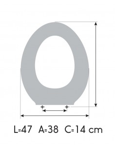 ROCA COMPACTO Soft Close Toilet Seat ETOOS 2