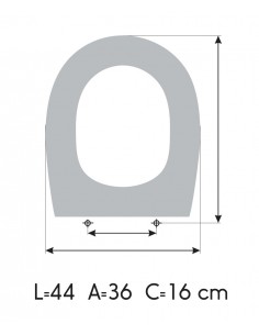 DURAVIT DUNE Soft Close Toilet Seat Made to Measure 2