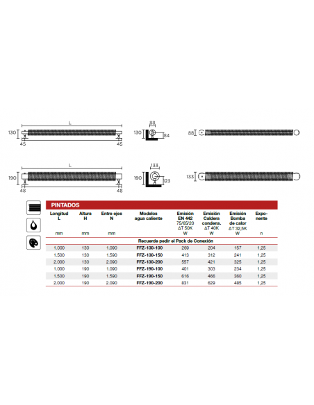 ZEHNDER Flow Form Decorative Radiator