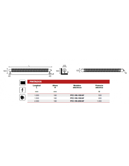 Decorative Electric Radiator ZEHNDER Flow Form