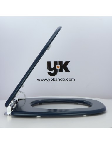 Tapa WC BELLAVISTA ITALICA Fabricada A Medida Caida Amortiguada AZUL MARINO