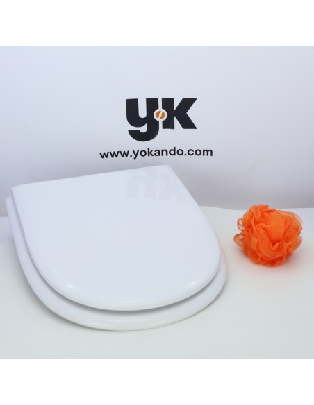 Tapa WC ALTHEA RING Caída Amortiguada Fabricada A Medida BLANCO