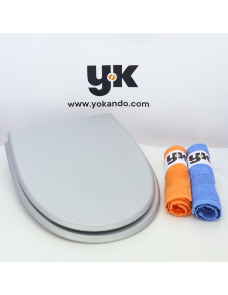 Tapa WC PORCHER VENETO Fabricada A Medida PLATA