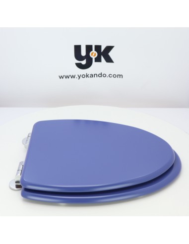 Tapa WC ROCA GEORGIA Caída Amortiguada Fabricada A Medida AZUL ELÉCTRICO