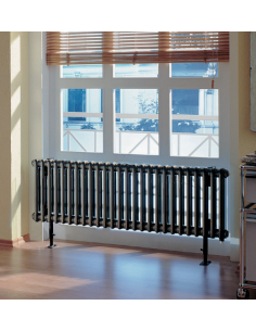 Electric Decorative radiator Zehnder Charleston 2 columns horizontal