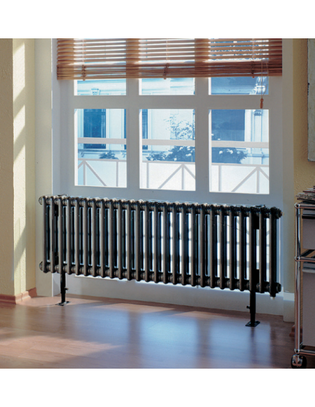 Radiador Elétrico decorativo Zehnder Charleston 2 Colunas Horizontais