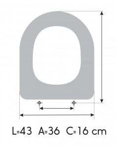 ROCA HAPPENING Soft Close Toilet Seat ETOOS 2