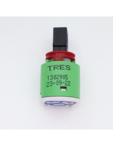 Spare single-lever faucet cartridge Ref.: 910719005 TRES Spare single-lever faucet cartridge Ref.: 910719005 TRES