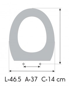 ROCA LORENTINA Soft Close Toilet Seat ETOOS 2