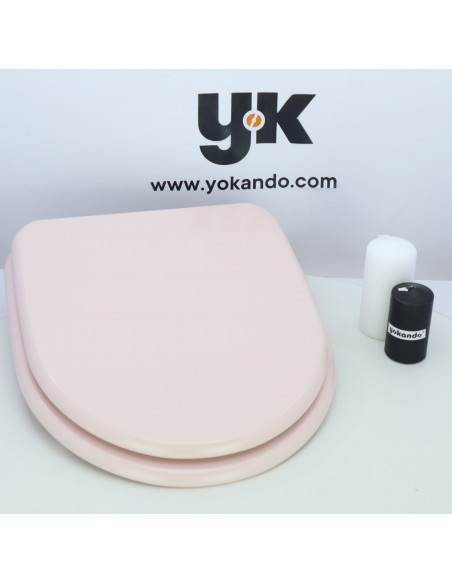 Tapa WC JACOB DELAFON ALTAIR Fabricada A Medida ROSA SATEN