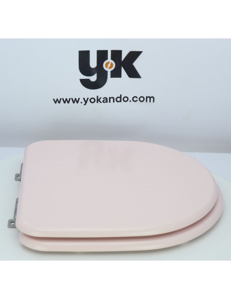 Tapa WC JACOB DELAFON ALTAIR Fabricada A Medida ROSA SATEN