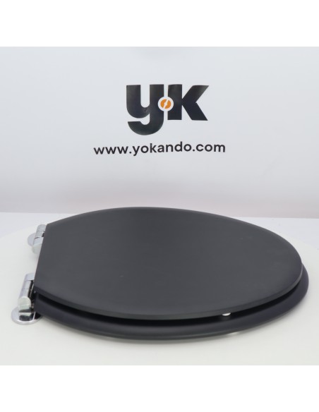 Tapa WC IDEAL STANDARD ASPIRAMBO Caída Amortiguada Fabricada A Medida NEGRO MATE Tapa WC IDEAL STANDARD ASPIRAMBO Caída Amortiguada Fabricada A Medida NEGRO MATE