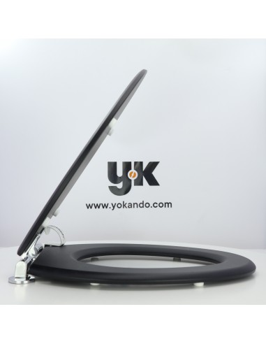 Tapa WC IDEAL STANDARD ASPIRAMBO Caída Amortiguada Fabricada A Medida NEGRO MATE