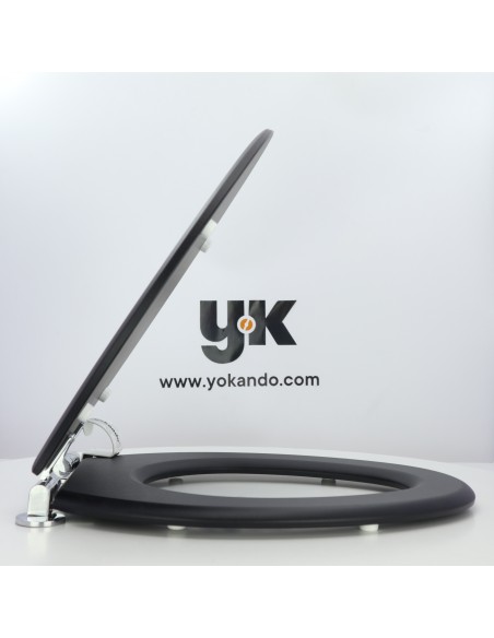 Tapa WC IDEAL STANDARD ASPIRAMBO Caída Amortiguada Fabricada A Medida NEGRO MATE Tapa WC IDEAL STANDARD ASPIRAMBO Caída Amortiguada Fabricada A Medida NEGRO MATE