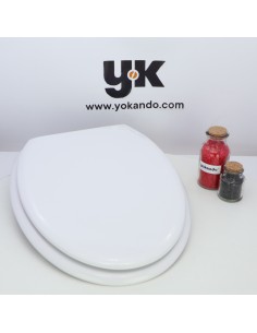 Tapa WC BELLAVISTA RECORD Caída Amortiguada Fabricada A Medida BLANCO