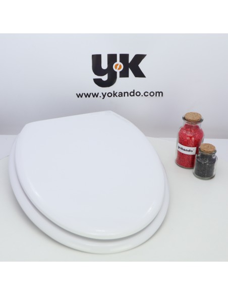 Tapa WC BELLAVISTA RECORD Caída Amortiguada Fabricada A Medida BLANCO