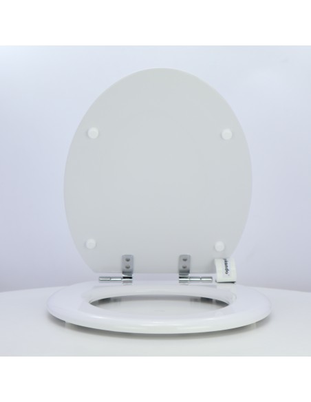 Tapa WC BELLAVISTA RECORD Caída Amortiguada Fabricada A Medida BLANCO