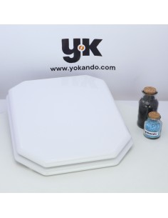 Tapa WC DURAVIT 1930 OCTOGONAL Fabricada A Medida BLANCO