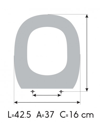 JACOB DELAFON FREELANCE Soft Close Toilet Seat ETOOS