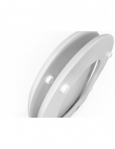 Toilet Seat NOKEN PORCELANOSA LOGIC Soft Close Made to Measure ESTOLI