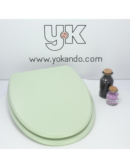 Tapa WC ROCA LORENTINA Fabricada A Medida VERDE SAUCE